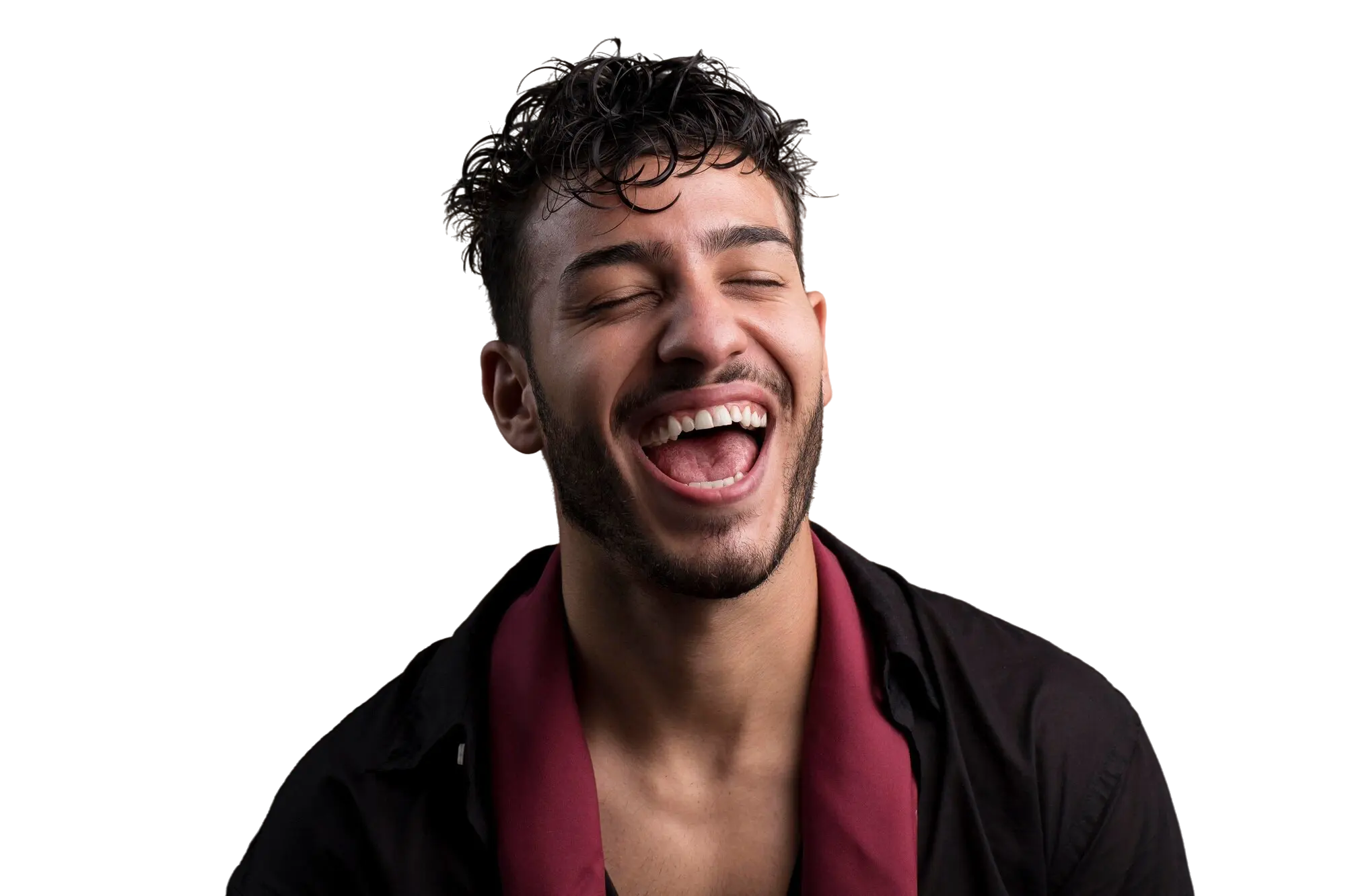 Happy man