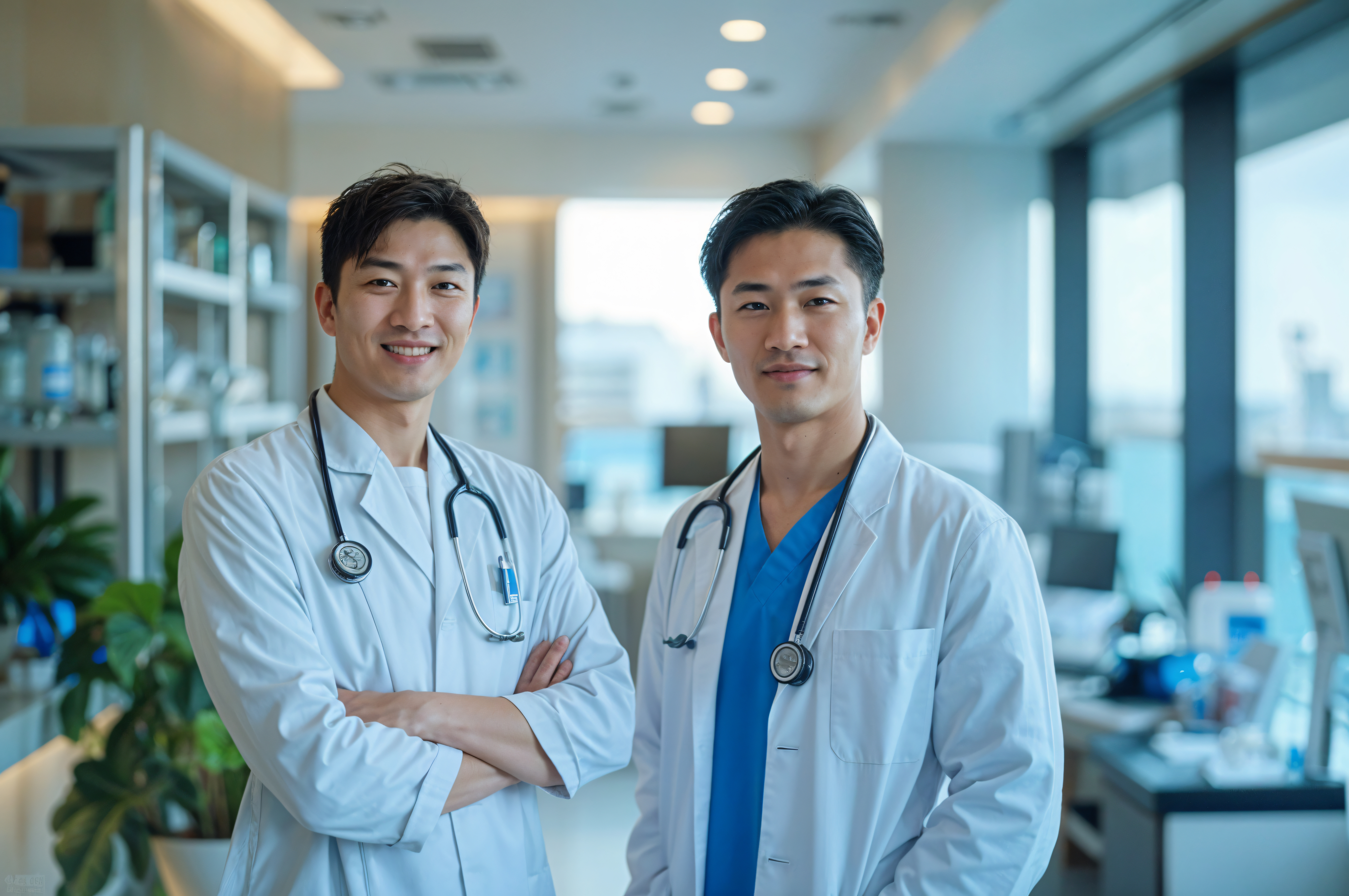 Doctors in clinic